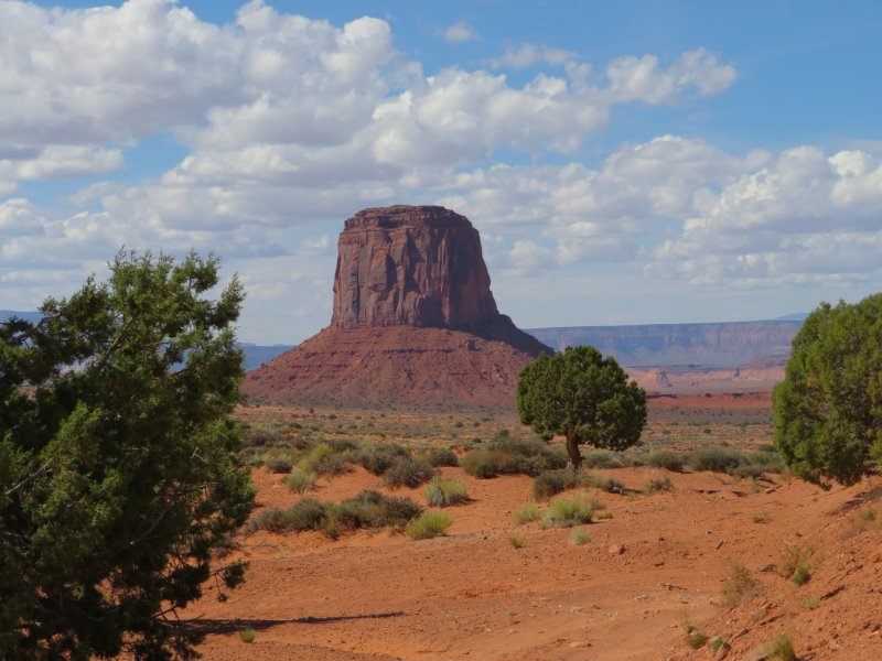 In Monument Valley: Mitchell Butte